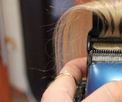 Полировка волос машинкой в салоне и в домашних условиях